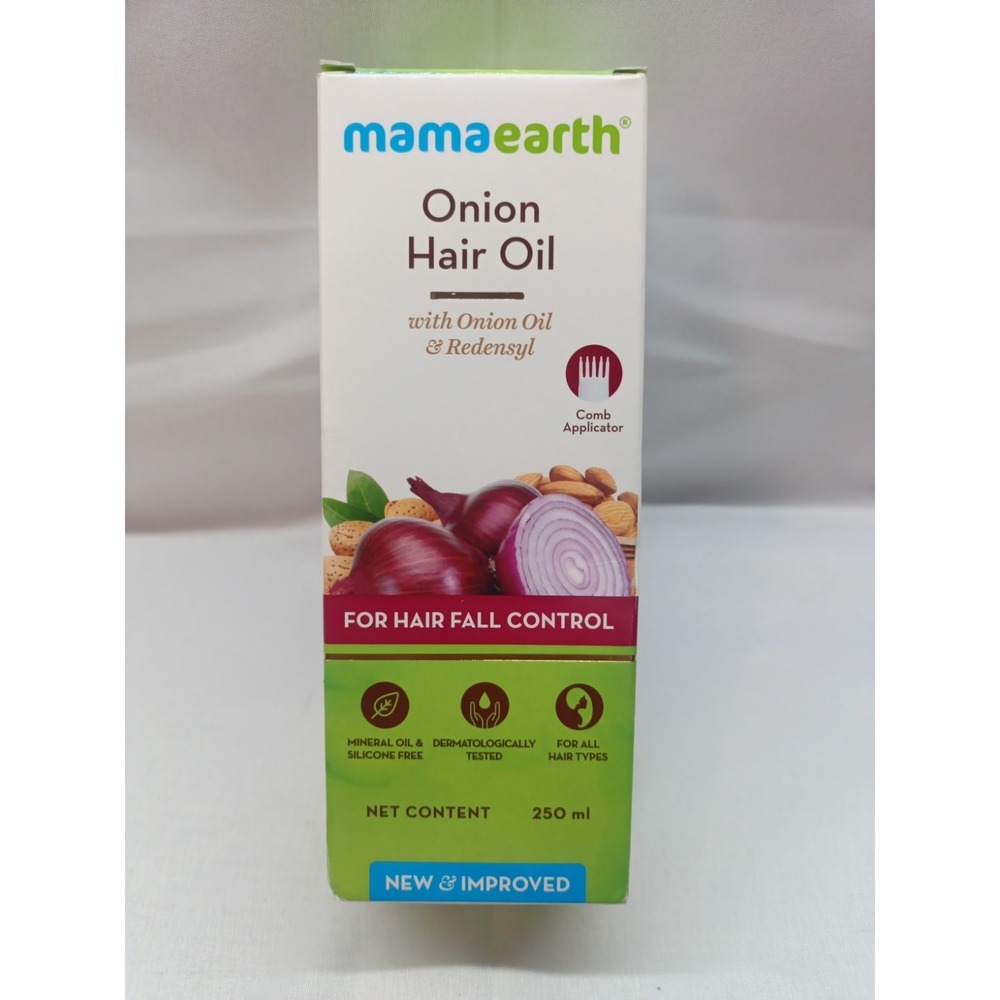 Mamaearth Onion Hair Oil‎ + Redensyl Hair Fall Control & Scalp Care 250ml